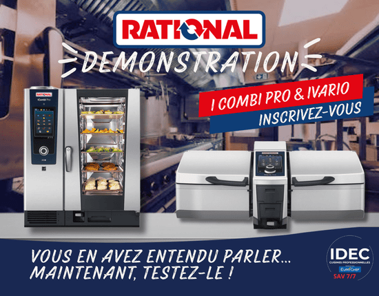 Démonstration culinaire Rational